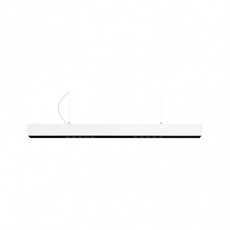 Lámpara colgante de techo blanca LED Black Foster Suspension 1200 de Arkoslight | Aiure