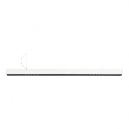 Lámpara colgante de techo blanca LED Black Foster Suspension 1600 de Arkoslight | Aiure