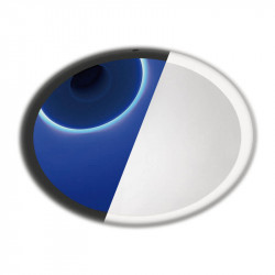 Downlight LED blanco Lex Eco Asymmetric Blue de Arkoslight | Aiure