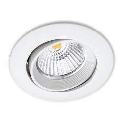 Downlight LED Dot Round Tilt blanco D68 7,5W | Aiure