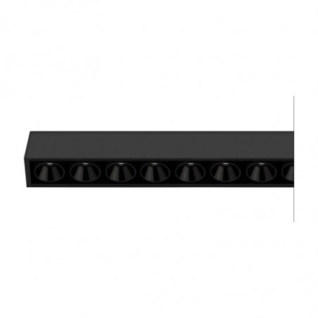 Plafón LED Black Foster Surface 15 negro de Arkoslight | Aiure