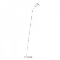 Lámpara de pie LED moderna Capuccina de Mantra blanca | Aiure