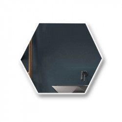 Espejo LED poligonal táctil Mare de Eurobath | Aiure