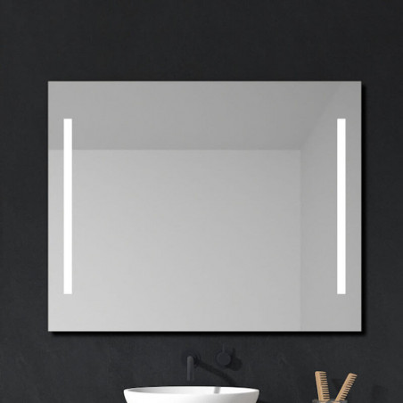 Espejo LED Formentera de Eurobath en baño | Aiure