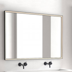 Espejo LED Atiu de Eurobath en cuarto de baño | Aiure