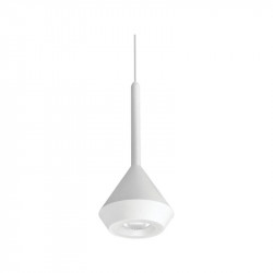 Lámpara Spin Base blanca elegante y discreta de Arkoslight | Aiure