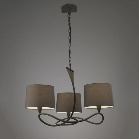 Lampe pendante de salon Lua de Viccarbe photo d'ambiance| Aiure
