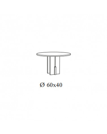 Table basse en bois Bardi détails techniques | Aiure