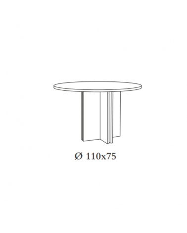 Table en bois Bardi détails techniques | Aiure