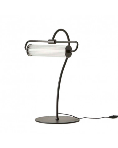 Lampe de table vintage Ison couleur noire | Aiure