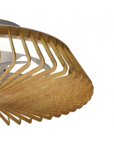 Ventilateur de plafond en bois HIMALAYA Mini vue agrandie | Aiure