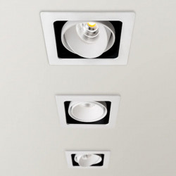 3 spots  à LED Twist d'Arkoslight au plafond | Aiure