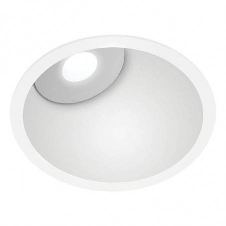 Downlight LED blanc Lex Eco Mini Asymmetric Blue d'Arkoslight | Aiure