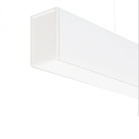 Lampe suspendue LED blanche Fifty Suspension d'Arkoslight | Aiure
