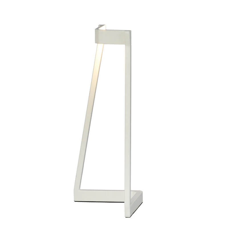 Lampe de table LED blanche Minimal de Mantra | Aiure