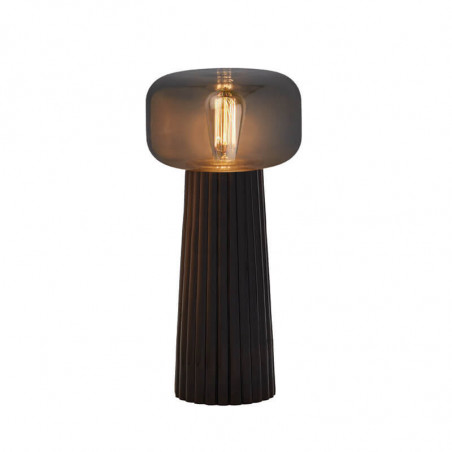 Lampe de table noire Faro de Mantra | Aiure
