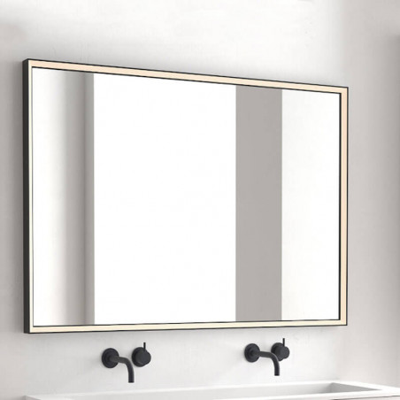 Miroir LED Atiu d'Eurobath dans une salle de bain | Aiure