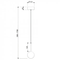 Lampe suspendue Cellar avec un luminaire de Mantra fiche technique| Aiure