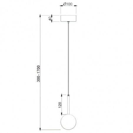 Lampe suspendue Cellar avec un luminaire de Mantra fiche technique| Aiure