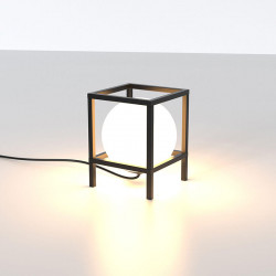 Lampe de table boule de lumière Desigual petite allumée| Aiure